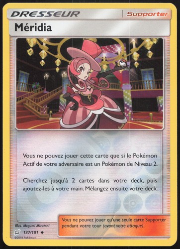 Pokemon karte meridia - pokemon,
