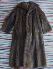 Pelzmantel Nutria ca. Gr. 40