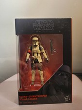 Star Wars Scarif Stormtrooper Squad Leader Black Series Hasbro Figur 3.75 