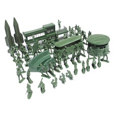 56-teiliges Soldaten-Set Aus Kunststoff, 5 Cm, Armeefiguren, Spielset Für