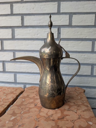 Orientalische messingkanne - orientalische,