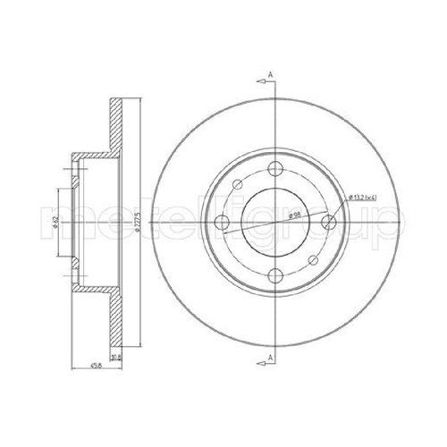 Bremsscheibe vorne für - 2x,