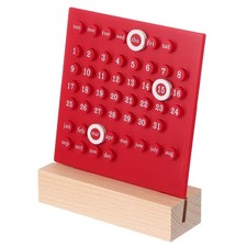 Ewiger Kalender aus Holz