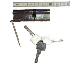 Profilzylinder gleichschließend 3 Schlüssel 55/41 Schließzylinder Zylinderschloß