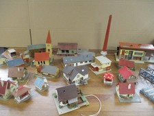 Faller Vollmer u.a H0 Gebäude Set 20-tlg Div. Häuser Kapelle u.a. ohne OVP ZP901