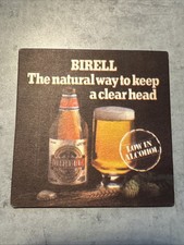 Bierdeckel Coaster Beermat Birell #1068#