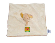 Moulin Roty Les Loustics beige braun ELEFANT Babytuch Schmusetuch Schnuffeltuch