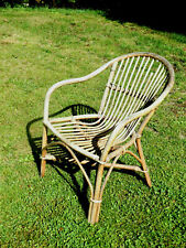 alter Rattanstuhl Korbstuhl