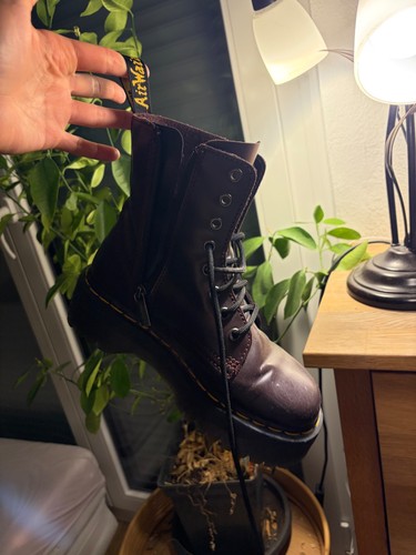 Martens boots maroon - 37,