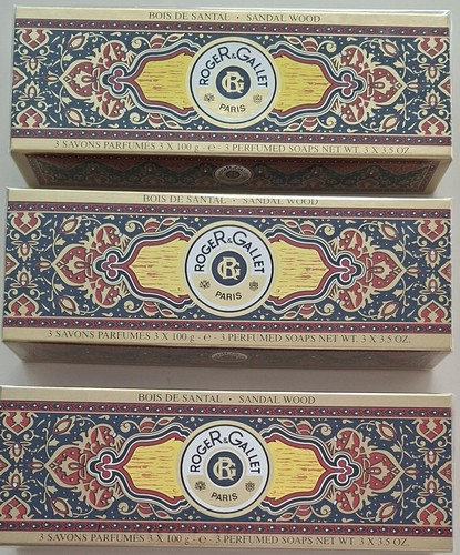 Roger gallet sandel holz - 3x,
