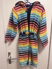 Jako-O Bademantel? bunt ??????gestreift Gr. 140/146