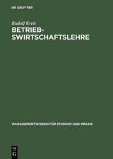 Betriebswirtschaftslehre 
