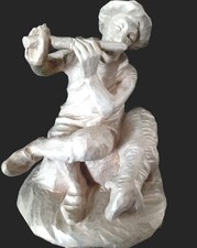 Krippenfigur aus holz - krippenfigur, hirte