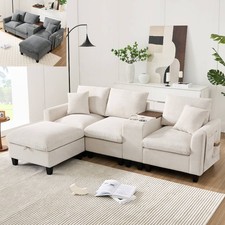 Modern L-Form Ecksofa mit