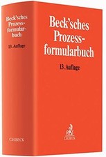 Becksches Prozessformularbuch