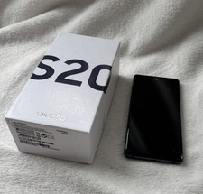 Mobiltelefon: Samsung S20 mit Hüll, wurde nur mit Glasschutz betrieben mit Delle