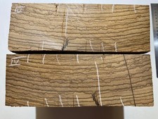 Zebrano 190x190x66mm 2 Stck