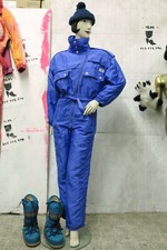 Skianzug Winter Overall Skifahren Snowboard 90er True VINTAGE 90s ski suit lilac