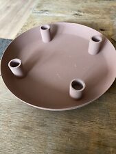 IB Laursen Kerzenständer Rosa Kerzenteller Kerzenhalter  Adventskranz