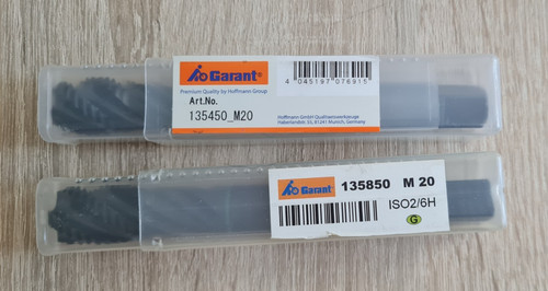 Garant gewindebohrer m20 - 2, x
