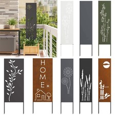 Gartendekoration Schild Motiv