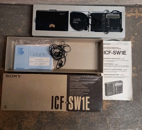 Sony icf sw1 - sony, icf-sw1