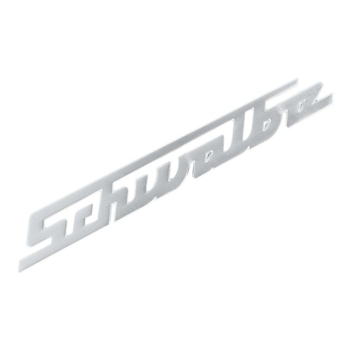 Schriftzug knieschutzblech - schriftzug,