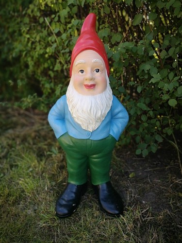Gartenfigur zwerg lustige - gartenfigur, deko