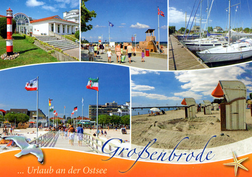 Ansichtskarte großenbrode - ansichtskarte,
