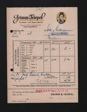 UNTERRIEDEN/WERRA, Rechnung