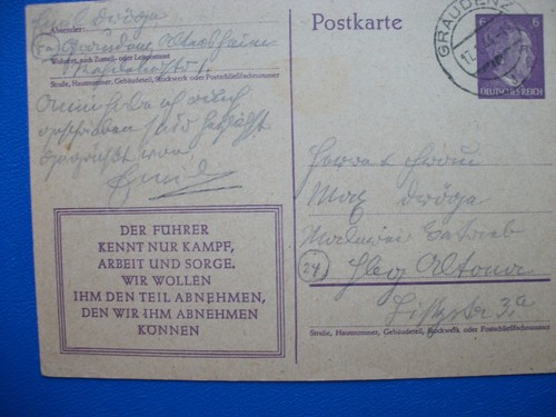 Postkarte deutsches reich - deutsches,