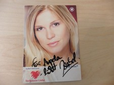Isabel Dotzauer    - Autogrammkarte - Verbotene Liebe -
