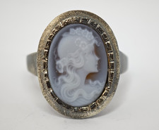 Vintage Achatkamee Ring 835