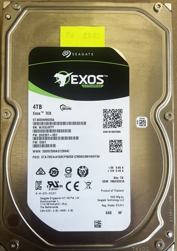 Seagate exos 7e8 - seagate, 4tb