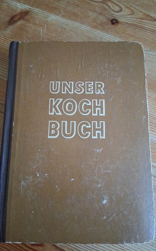 Unser kochbuch ddr - unser, 1955