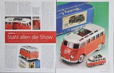 VW T1 23 Fenster Bus (Blech) in 1-16 von Buddy L....ein Modellbericht #1901f