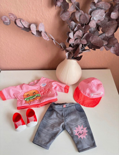 Baby born puppenkleidung set - born,