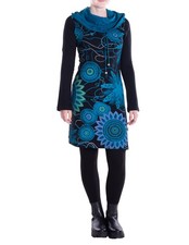 Vishes Damen Mandala Kleid