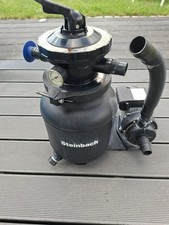 Steinbach 040955 Filterpumpe CPS 40-2 200 Watt 230 V 4500 l/h Pumphöhe 6,5 m