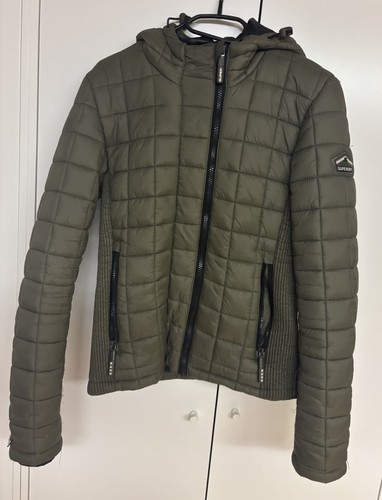 Superdry steppjacke grün - superdry, xs