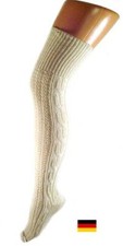 Trachtenstrumpf Wanderstrümpfe in 100% Wolle Overknie reine Wolle