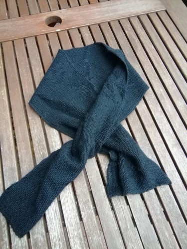 Handgestrickt vintage schal - vintage,