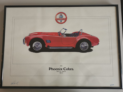 Kunstdruck phoenix cobra - kunstdruck, "phoenix