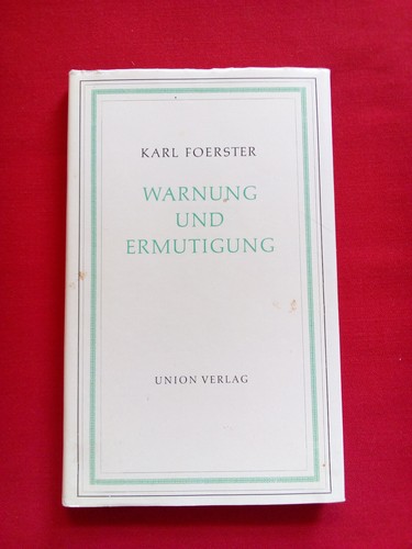 Karl foerster warnung - warnung, und