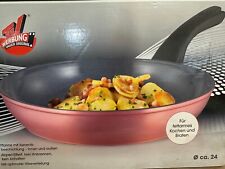 Bratpfanne Aluminium Pfanne Ø 24cm Keramik beschichtung alle Herdarten