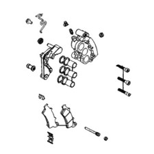 Bremssattel vorne kymco - bremssattel,