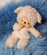 Chamu Monchhichi Freund Schaf Lamm Sekiguchi  Showa RAR 70er Sheep Monchichi