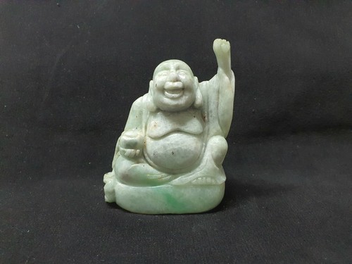 Buddha aus jade jadeit - buddha,