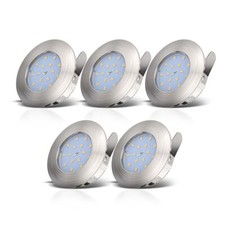 5x LED Einbaustrahler