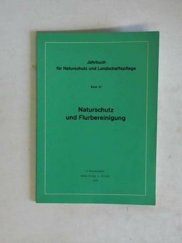 Jahrbuch für naturschutz und - jahrbuch,